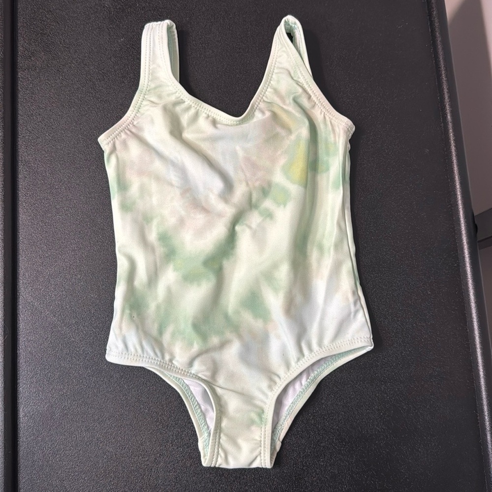 The Little Surfer Dude Girls Bathing Suit Swimwear 0-6 Months New NWOT